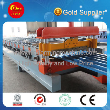 Hky 10-52-1040 Color Steel Wall and Roof Panel Roll Forming Machine Auto-Production Line